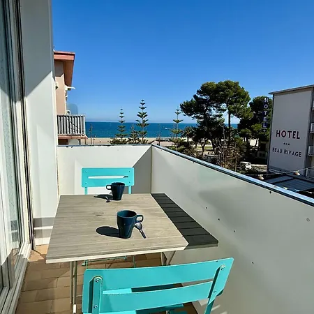 Cosy 2 Pieces, 4 Pers, A 100m, Clim, Balcon, Animaux Admis - Fr-1-225-824 Argeles-sur-Mer