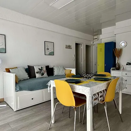 Cosy 2 Pieces, 4 Pers, A 100m, Clim, Balcon, Animaux Admis - Fr-1-225-824 Argeles-sur-Mer